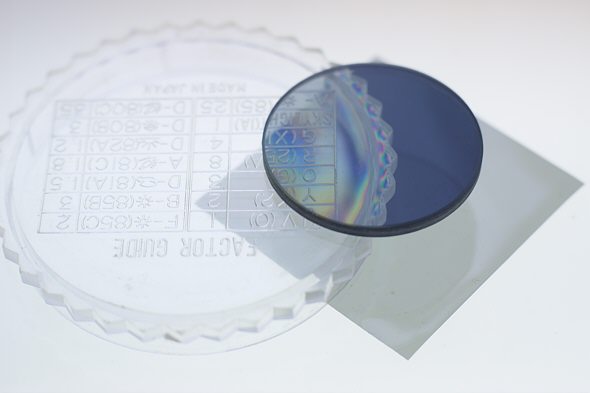 [ &Uuml;berpr&uuml;fung von Polfiltern, Versuchsaufbau ]