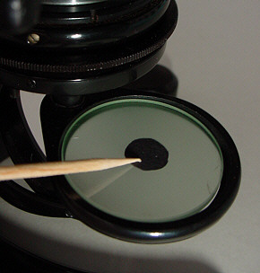 [Optimierung der Dunkelfeldeinstellung ]