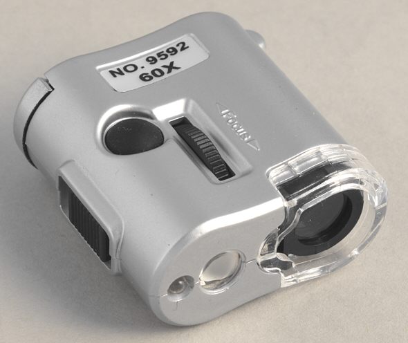 [ Cheap pocket microscope (Ebay) ]