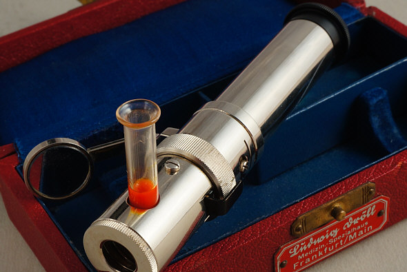 [ chemist's pocket spectroscope ]