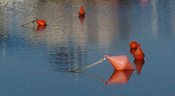 [ bouys of a Krapanj harbour ]