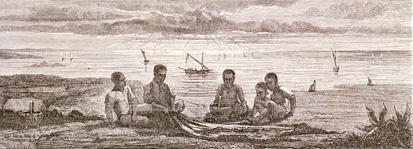 [ Holothurian fishermen in Siam ]
