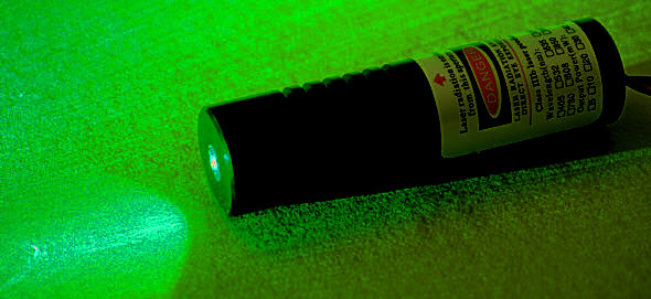 [ Der Laser f&uuml;r das DIY-Raman ]
